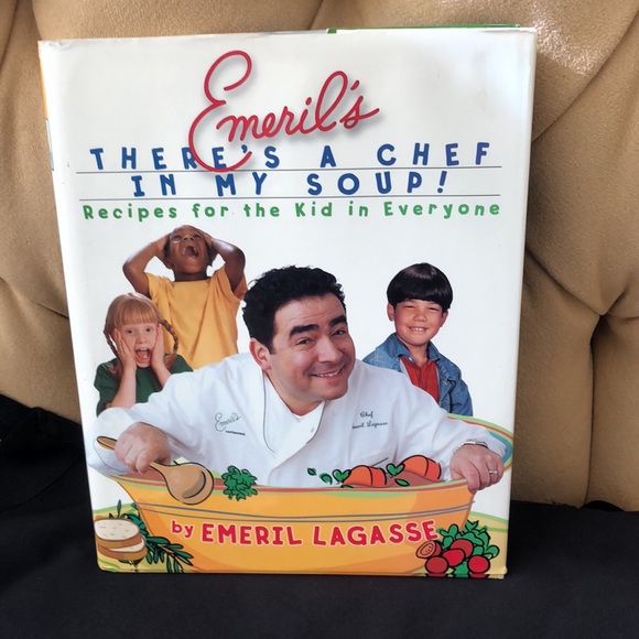 Emeril Lagasse kids cookbook and apron - Picture 2 of 6